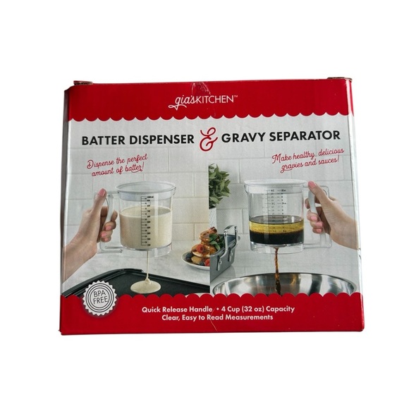 Clear Batter Dispenser & Gravy Separator - Picture 1 of 6